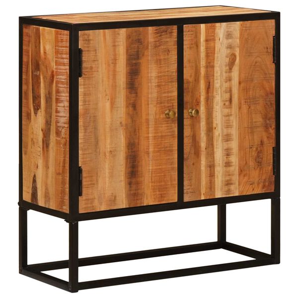vidaXL Buffet Beta Natural 70 x 30 x 75 cm Madeira S&oacute;lida de Ac&aacute;cia