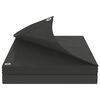 vidaXL Lona com Olhais Cinza Antracite 6 x 12 m 90 gsm PE