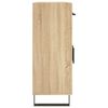 vidaXL Aparador 69,5x34x90 cm derivados de madeira carvalho sonoma
