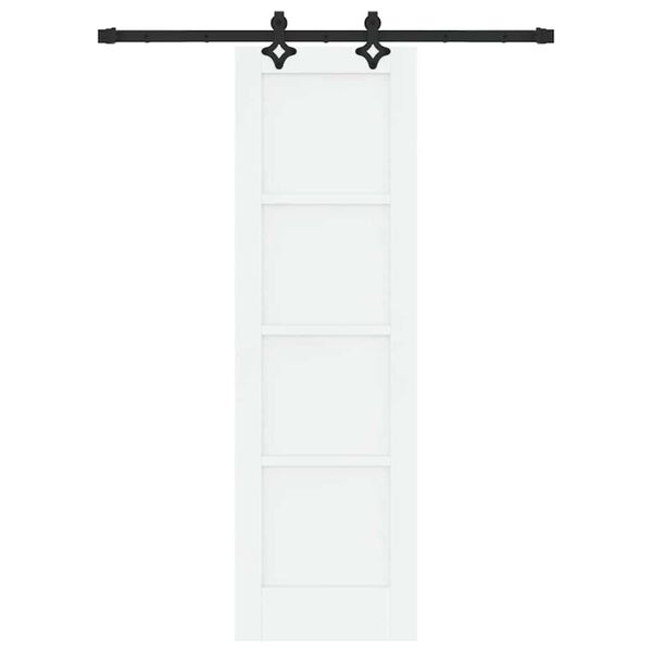 vidaXL Porta Deslizante ORKDAL Branco 61 x 198,5 cm