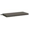vidaXL Almofada de Banco SOEST 100% Poli&eacute;ster Cinzento 60 x 40 x 5 cm