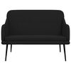 vidaXL Banco 110x76x80 cm tecido preto