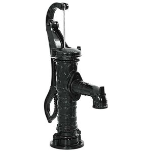 vidaXL Bomba de &aacute;gua manual para jardim em ferro fundido
