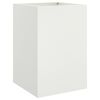 vidaXL Vaso/floreira 52x48x75 cm a&ccedil;o branco