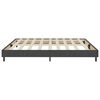 vidaXL Cama boxspring 200x200 cm tecido cinzento