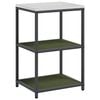 vidaXL Estante de Cozinha HATTEM Verde-Azeitona 60 x 50 x 92 cm A&ccedil;o