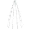 vidaXL Cord&atilde;o de luzes &aacute;rvore de Natal 150 luzes LED 150cm branco frio