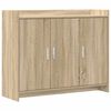 vidaXL Buffet Carvalho Sonoma 98,5 x 33 x 80 cm Derivados de Madeira