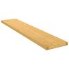 vidaXL Prateleira de parede 100x20x2,5 cm bambu