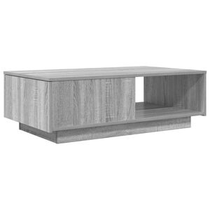 vidaXL Mesa de centro Cinza Sonoma 95 x 55 x 31 cm