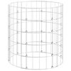 vidaXL Compostor de jardim &Oslash;50x50 cm a&ccedil;o galvanizado