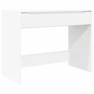vidaXL Mesa com gaveta Branco 100 x 50 x 78 cm Madeira engenheirada