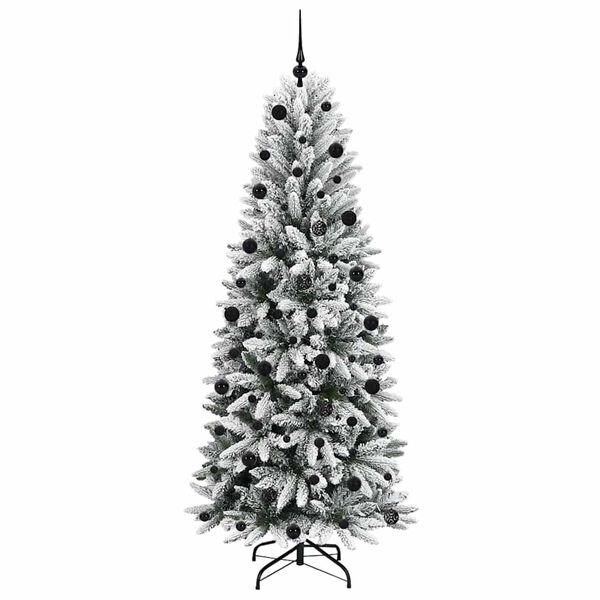 vidaXL &Aacute;rvore de Natal Artificial com 300 LEDs Branco 210 cm