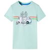 T-shirt infantil menta-claro 92