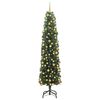 vidaXL &Aacute;rvore de Natal Artificial Verde 180 cm PVC e A&ccedil;o e Pl&aacute;stico