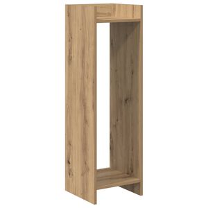 vidaXL Suporte para Plantas Carvalho Artesanal 30 x 30 x 100 cm