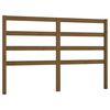vidaXL Cabeceira de cama 166x4x100 cm pinho maci&ccedil;o castanho mel
