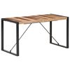vidaXL Mesa de jantar 140x70x75 cm madeira maci&ccedil;a