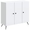 vidaXL Buffet Branco 89 x 34,5 x 80 cm Derivados de Madeira