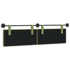 vidaXL Cabeceira Suspensa Verde Claro 170 x 55 x 7 cm Veludo