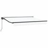 vidaXL Toldo Retr&aacute;til Manual Branco 3,5 x 2 m