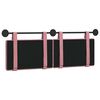 vidaXL Cabeceira Suspensa Rosa 150 x 55 x 5 cm Veludo