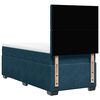 vidaXL Cama boxspring com colch&atilde;o 90x190 cm veludo azul
