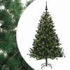 vidaXL &Aacute;rvore de Natal artificial com bolas 210 cm 300 LED