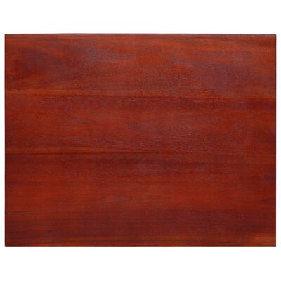 vidaXL Cómoda 45x35x100 cm madeira de mogno maciça castanho clássico