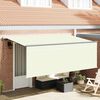 vidaXL Toldo Retr&aacute;til Creme 350 x 200 cm Poli&eacute;ster e Alum&iacute;nio