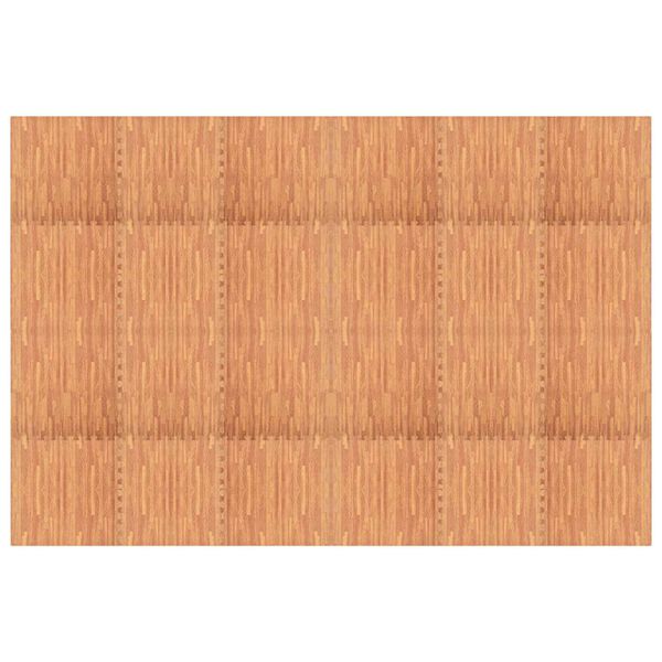 vidaXL Tapetes de Exerc&iacute;cio em Puzzle 24 pcs Castanho 8,64 ㎡