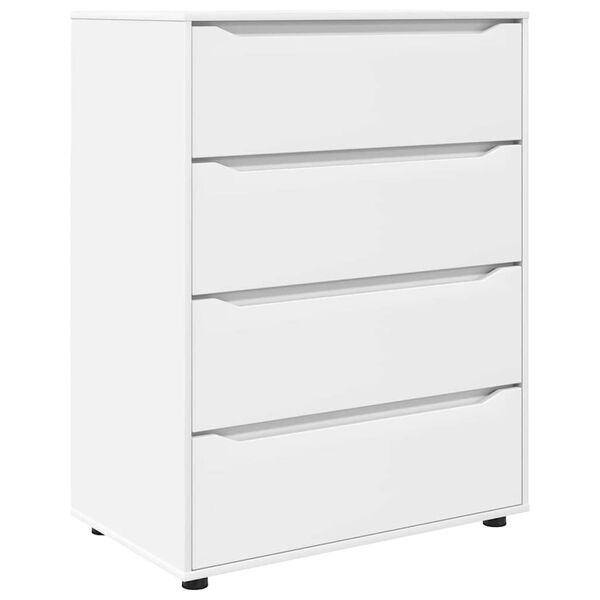 vidaXL Gabinetes de Armazenamento 2 pcs Branco 80 x 48 x 105 cm