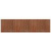 vidaXL Tapete retangular 80x300 cm bambu castanho