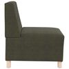 vidaXL | Cadeira Sofa | Verde 55 x 74 x 82 cm Couro camur&ccedil;a sint&eacute;tico
