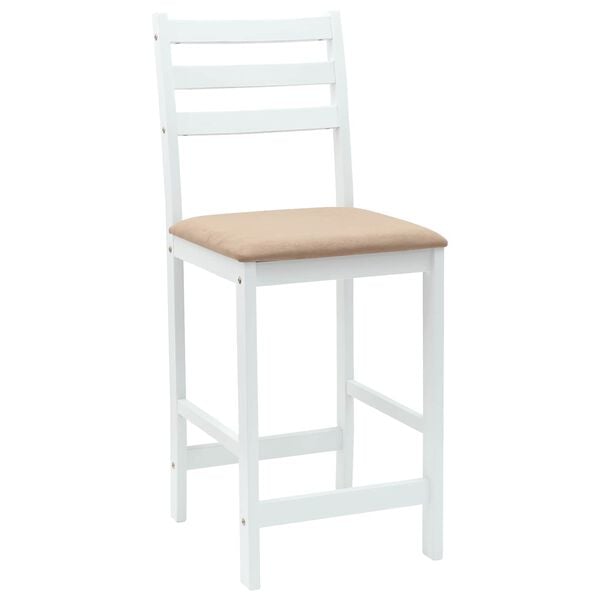 vidaXL Cadeiras de Jantar 2 pcs Branco 40 x 47,5 x 99,5 cm