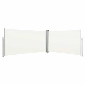 vidaXL Toldo lateral retr&aacute;til, 160 x 600 cm, creme