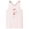 T-shirt de al&ccedil;as para crian&ccedil;a rosa suave 104