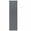 vidaXL Persianas venecianas Manual Cinza Escuro 220 x 60 cm Alum&iacute;nio