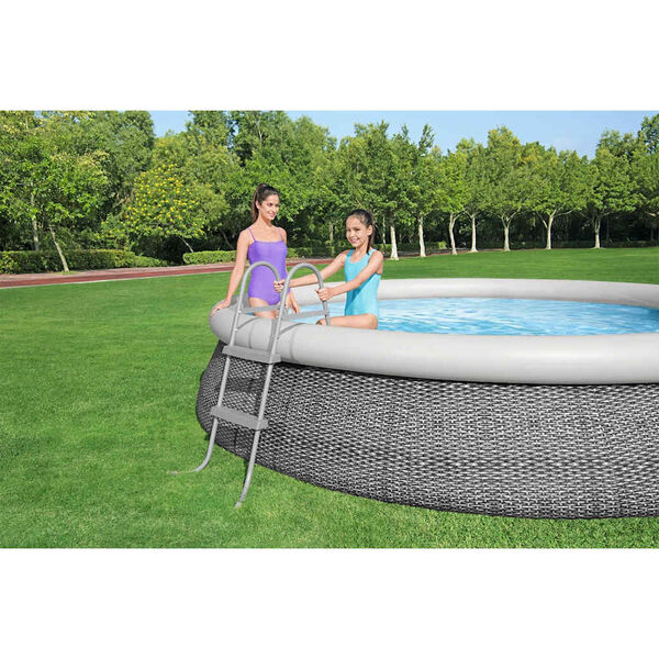 Bestway Escada para piscinas com 2 degraus Flowclear 84 cm