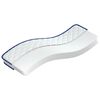 vidaXL Colch&atilde;o de espuma de mem&oacute;ria 70x200x17 cm macio branco