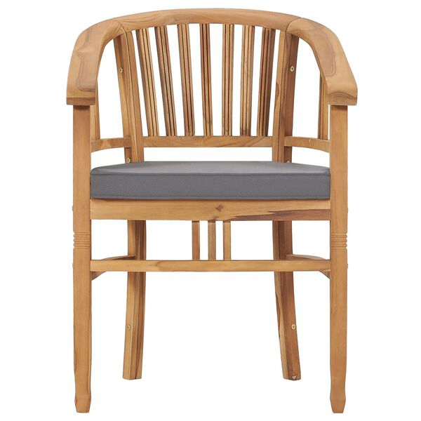 vidaXL 7 pcs conjunto de jantar p/ jardim c/ almofad&otilde;es teca maci&ccedil;a