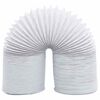 vidaXL Tubo de exaust&atilde;o PVC 6 m 10 cm