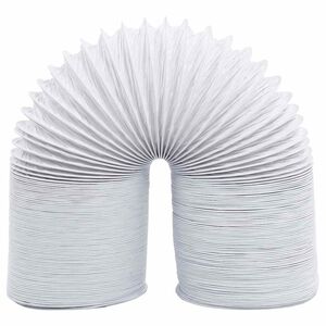 vidaXL Tubo de exaust&atilde;o PVC 6 m 10 cm