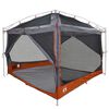 vidaXL Tenda interior com telhado Cinza e Laranja 300 x 300 x 250 cm