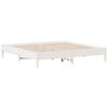 vidaXL Cama sem colch&atilde;o 180x200 cm madeira de pinho maci&ccedil;a branco