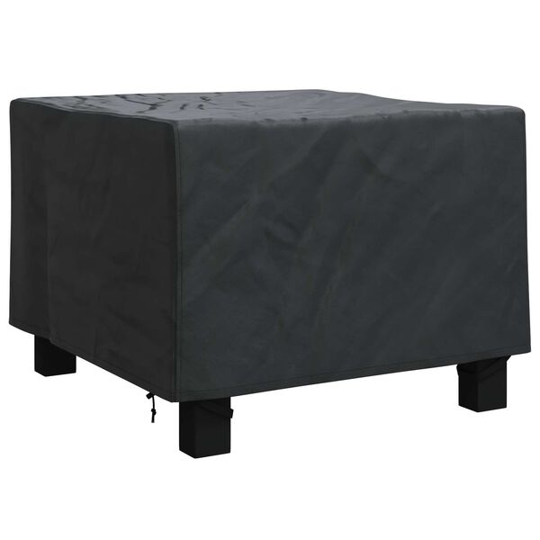vidaXL Capa para M&oacute;veis Liso Preto 99 x 99 x 60 cm Tecido Oxford 420D