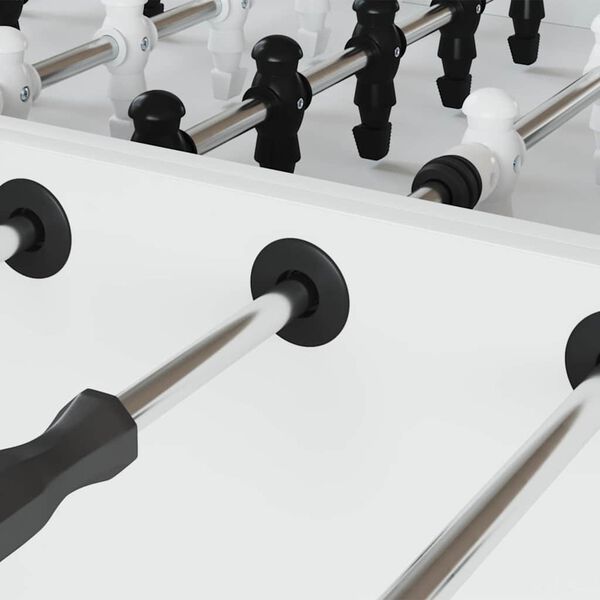 vidaXL Paradas para Mesa de Futebol 10 pcs Branco 3 x 3 x 2 cm HIPS