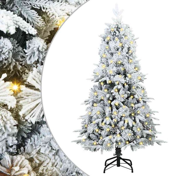vidaXL &Aacute;rvore de Natal Articulada Artificial Verde 120 cm PE e PVC
