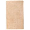 vidaXL Tapete shaggy de pelo alto NAVARRA 60x100 cm poli&eacute;ster bege