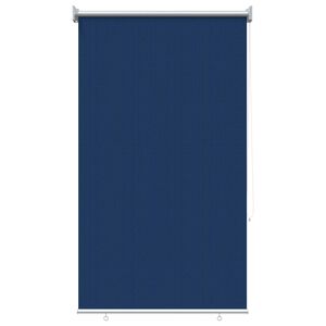 vidaXL Persiana Rol&ocirc; Externa com Bloco de 90% UV Azul 80 x 140 cm HDPE